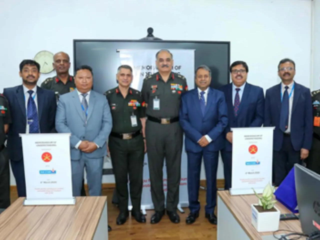 Bank of India Signs MoU With Indian Army for Rakshak Salary Package