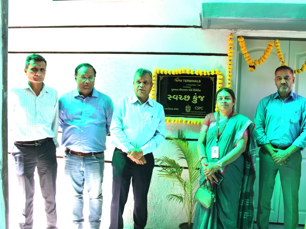 APM Terminals Pipavav Enhances Hygiene at TJBS Girls School