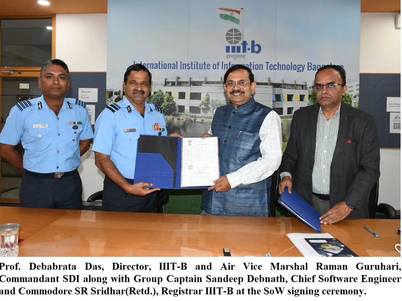 IIIT-Bangalore, SDI-Indian Air Force Join Hands for Indigenous Defence Technology