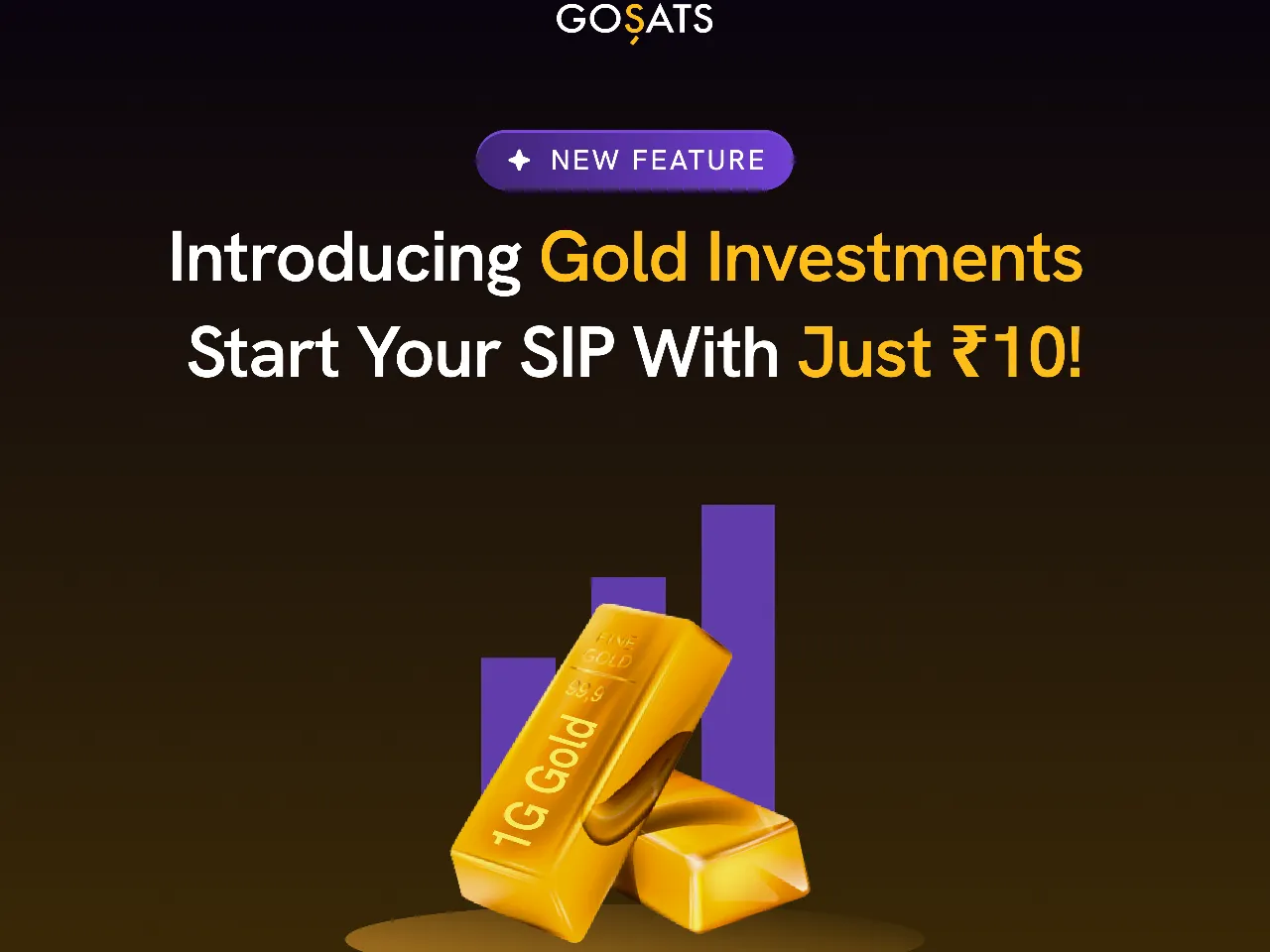 GoSats Introduces SIP for 24 Carat Digital Gold with Daily Investment