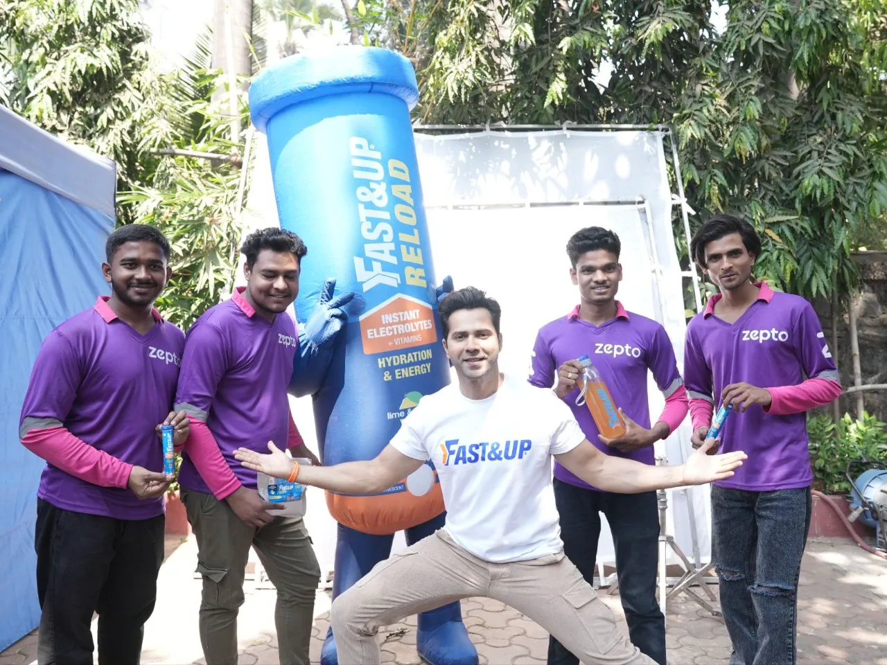 Zepto and Fast&Up Partner to Support Delivery Workers in Summer