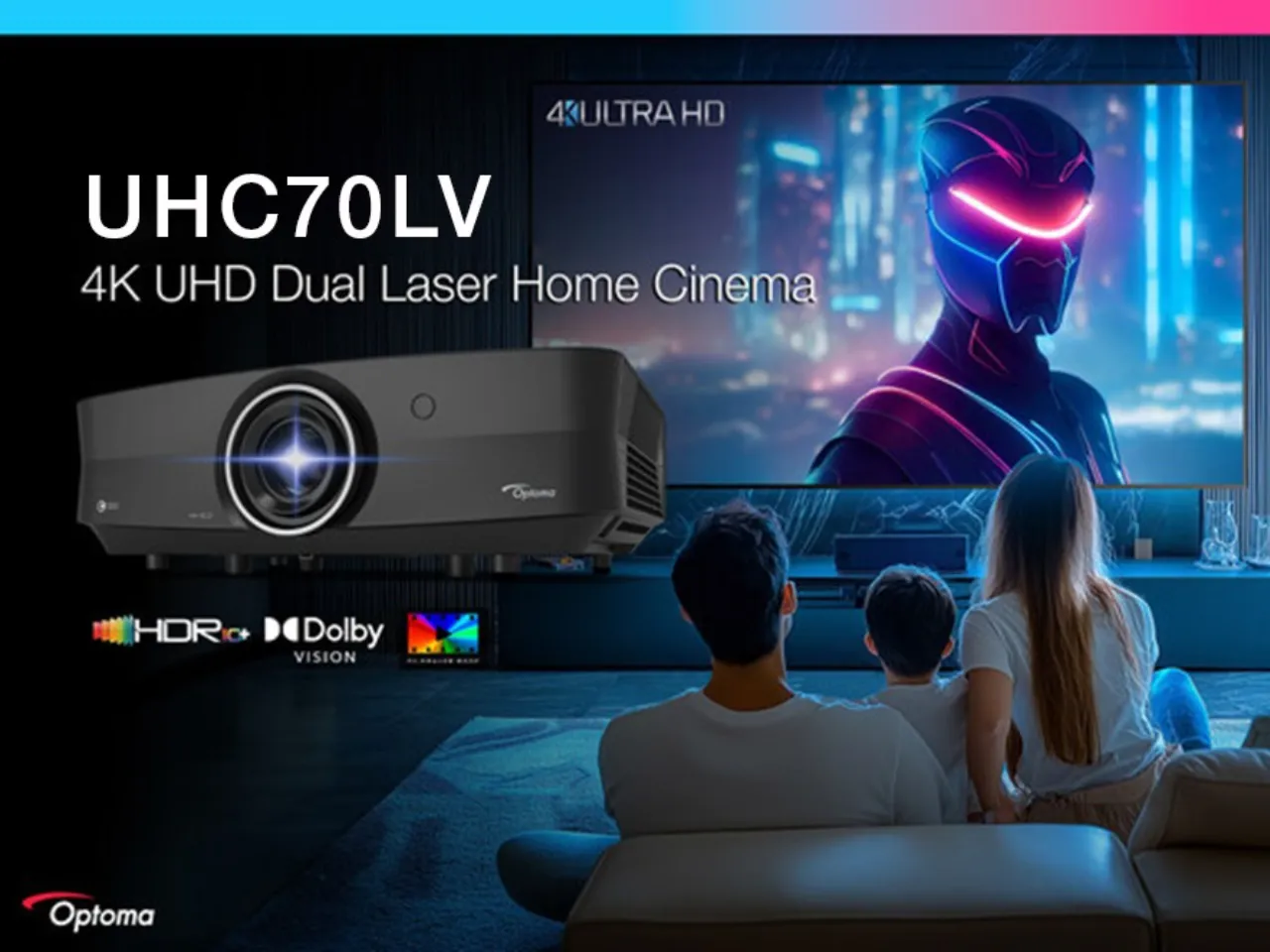 Optoma Launches UHC70LV 4K UHD Projector with Dolby Vision