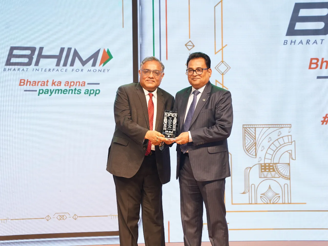 Shri Ajay Kumar Chaudhary, Non-Executive Chairman and Independent Director, NPCI, Shri Vivek Deep, Executive Director, Reserve Bank of India