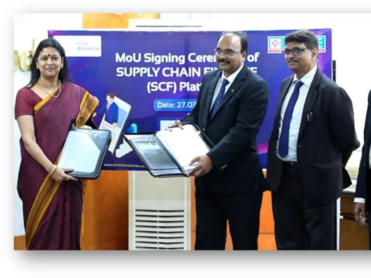 Central Bank of India Signs MoU for Digital Supply Chain Finance