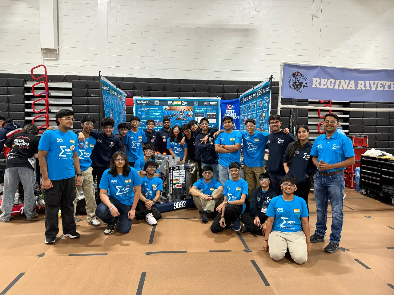 Team Sigma Leads India in FIRST Robotics Championship Global Stage
