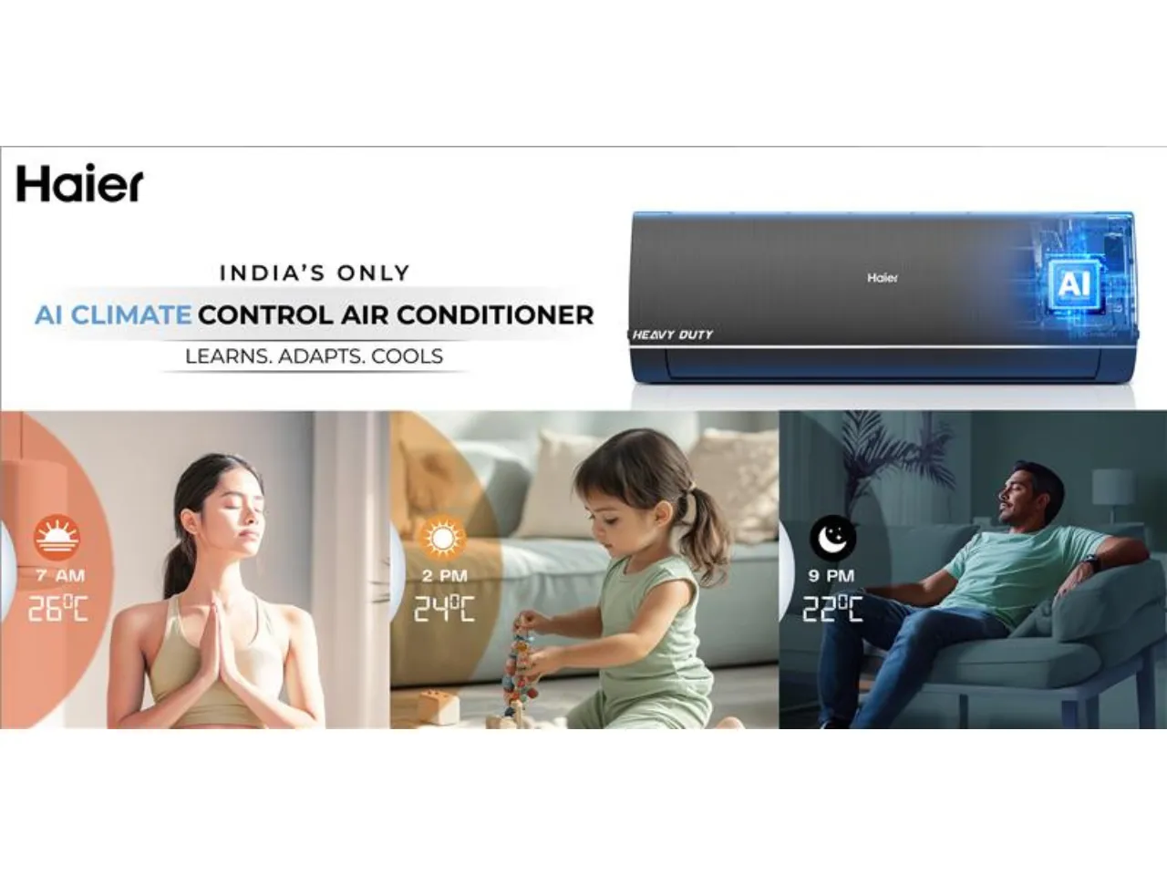 Haier Introduces AI Climate Control Air Conditioners in Seven Colour Options
