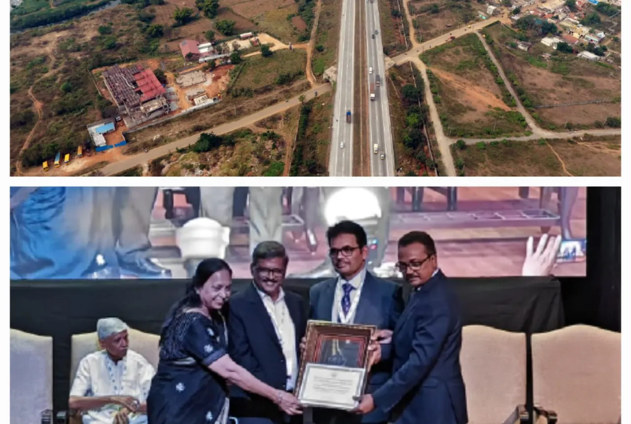 NECE Bags CIDC Vishwakarma Award for Bangalore Mysore Infrastructure Corridor