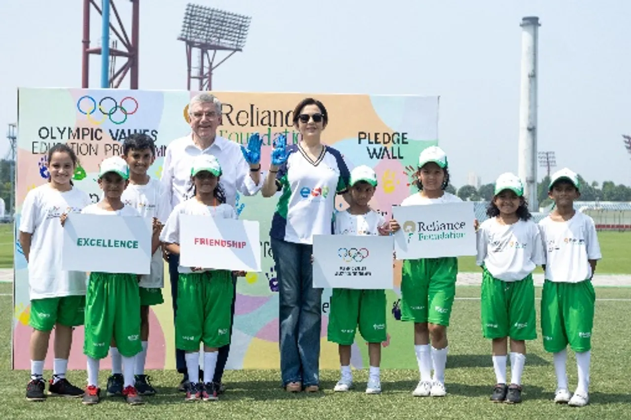 IOC President Thomas Bach Praises Reliance Foundation's Alignment with Olympic Values