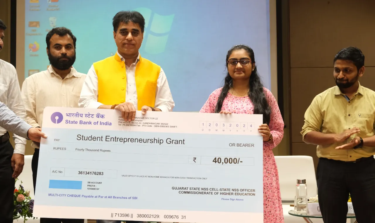 Gujarat Govt, EDII Award Startup Grants to 136 Students