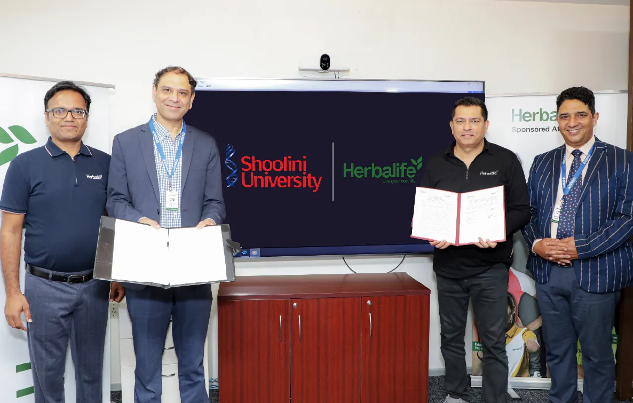 Herbalife Shoolini University MoU Signing