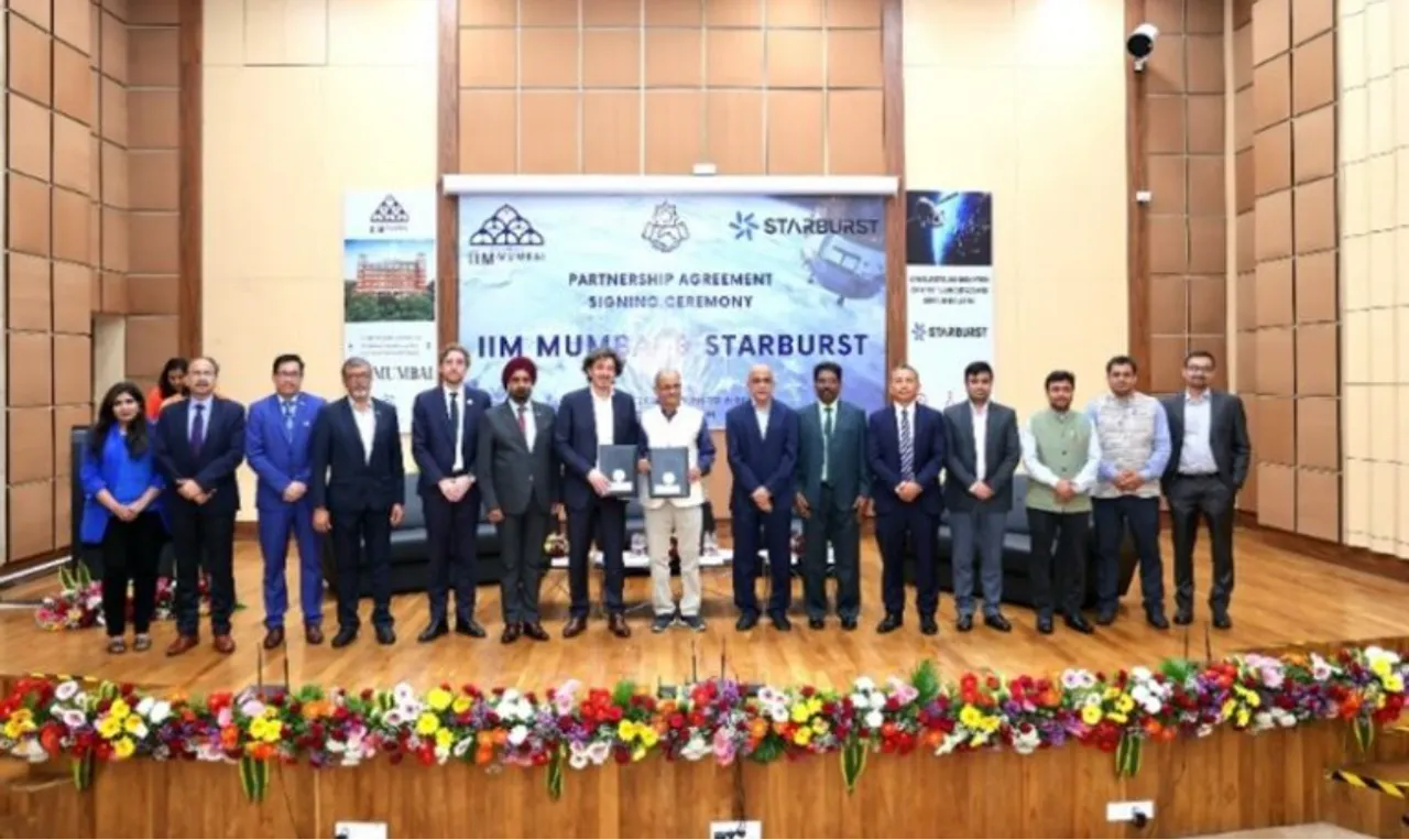 IIM Mumbai and Starburst Forge Strategic Collaboration to Boost Aerospace new Space and Defence Start-ups in India