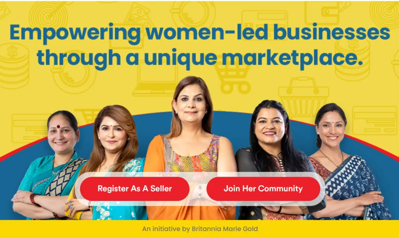 Britannia Marie Gold Launches HerStore for Womenpreneurs