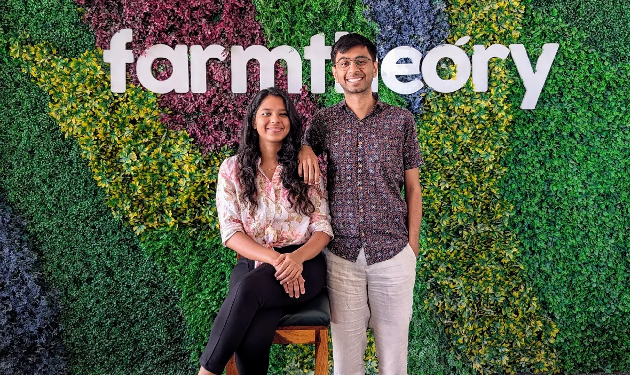 Arpit Agarwal and Sakshi Agarwal, the founders of Farmtheory