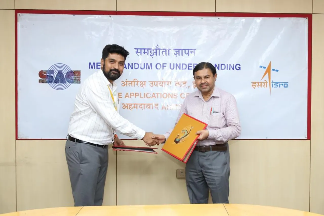 SAC ISRO Signs MoU with Nav Wireless for LiFi FSO and Quantum Key Tech