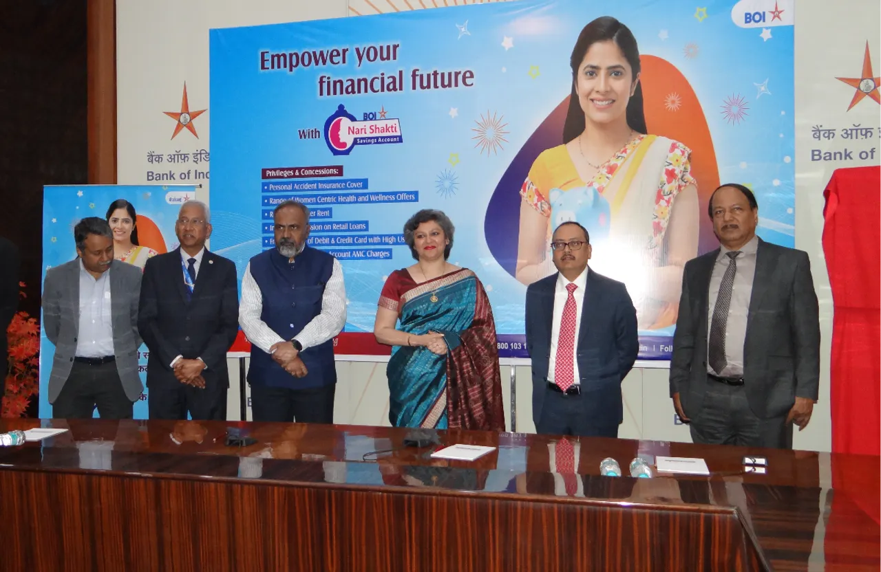 Bank of India Introduces Nari Shakti Savings Account with Exclusive Features and Offers