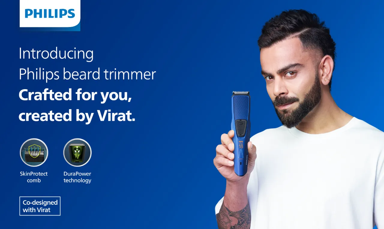 Philips Beard Trimmer co-designed by Virat Kohli