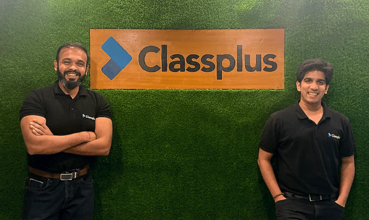 L-R Bhaswat Agarwal and Mukul Rustagi, founders, Classplus