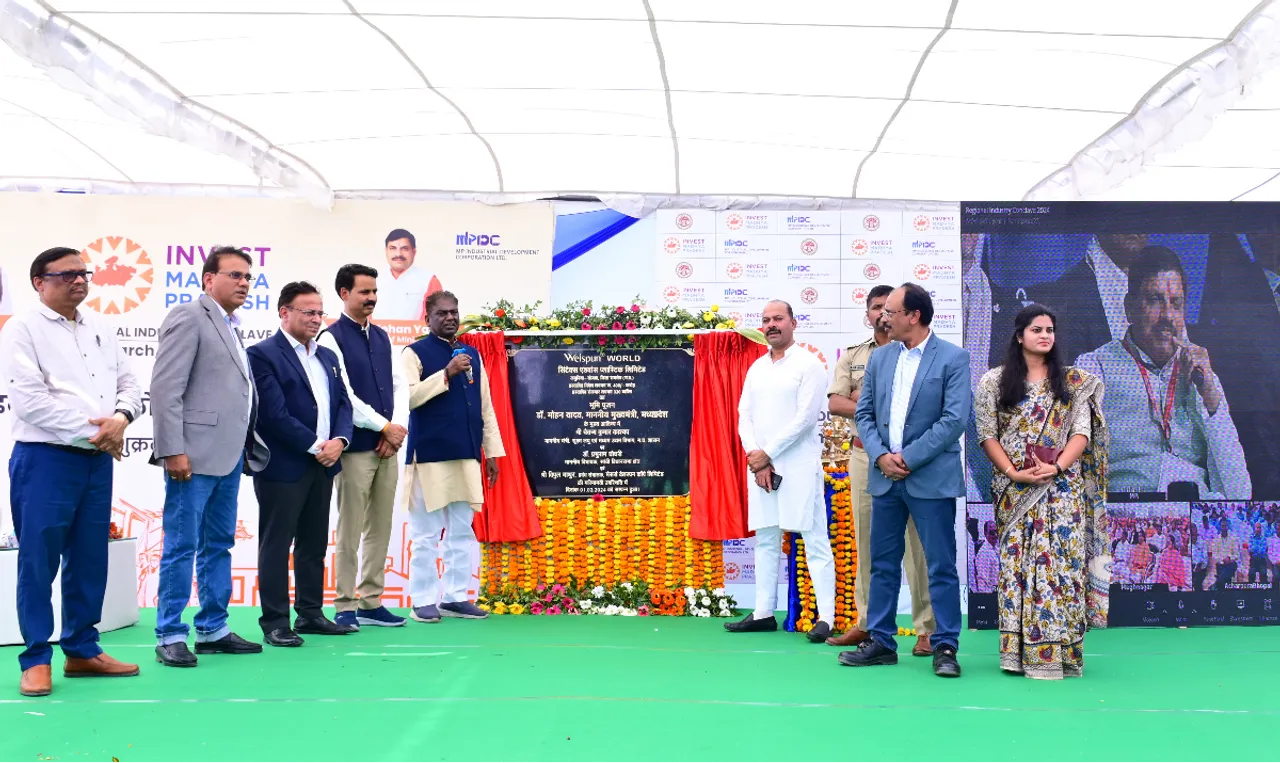 Sintex Plant ground-breaking in MP