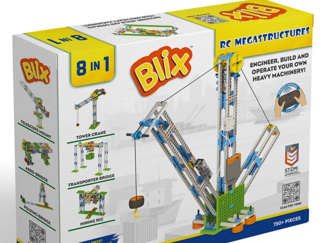 Blix Education Launches DIY RC Megastructures