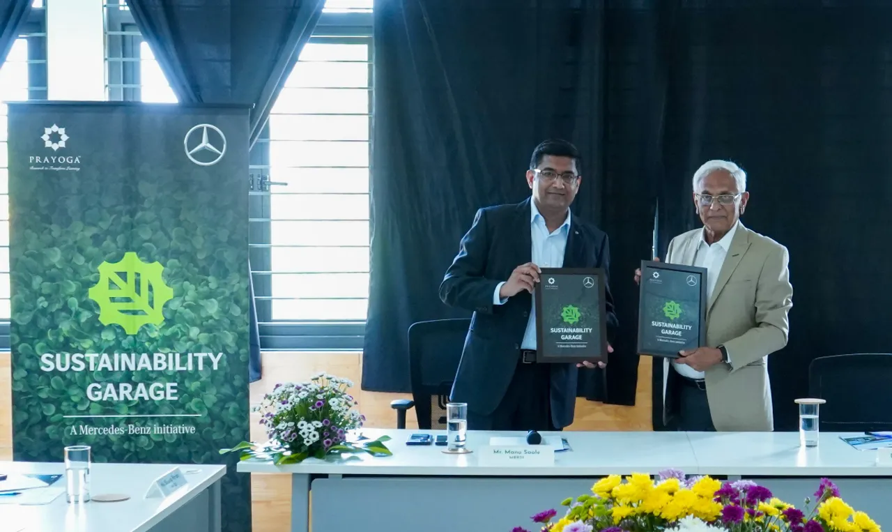 Mercedes-Benz R&D India Unveils Sustainability Garage for Innovation in Mobility