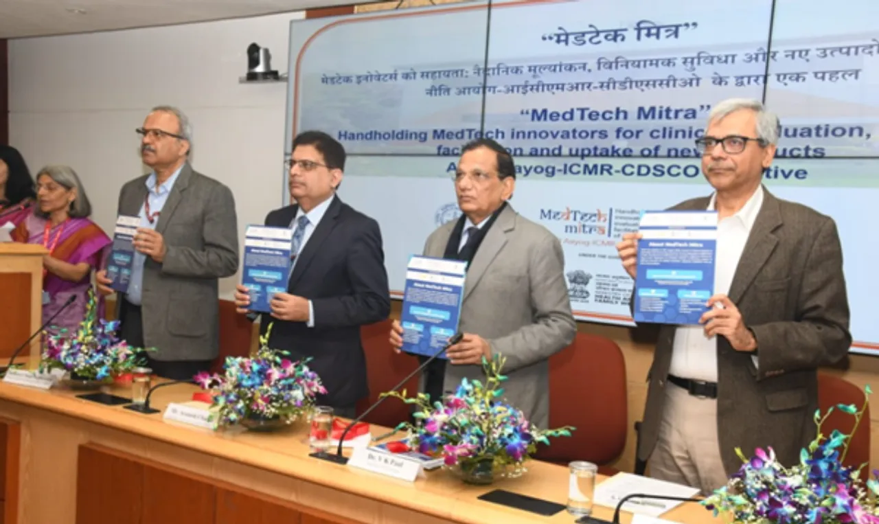 Dr. Mansukh Mandaviya Launches MedTech Mitra to Empower Healthcare Innovators