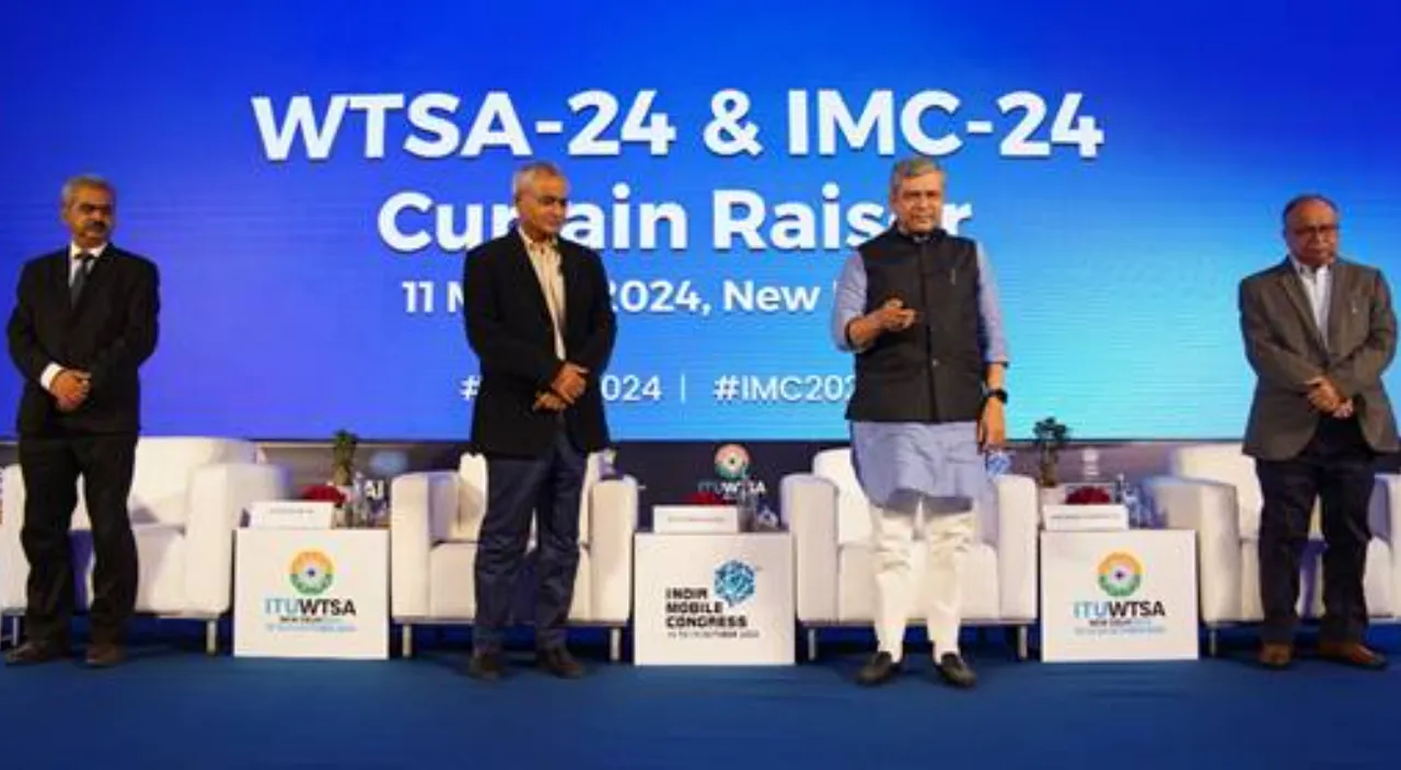 WTSA 2024 and IMC 2024 Launched by Union Minister Ashwini Vaishnaw