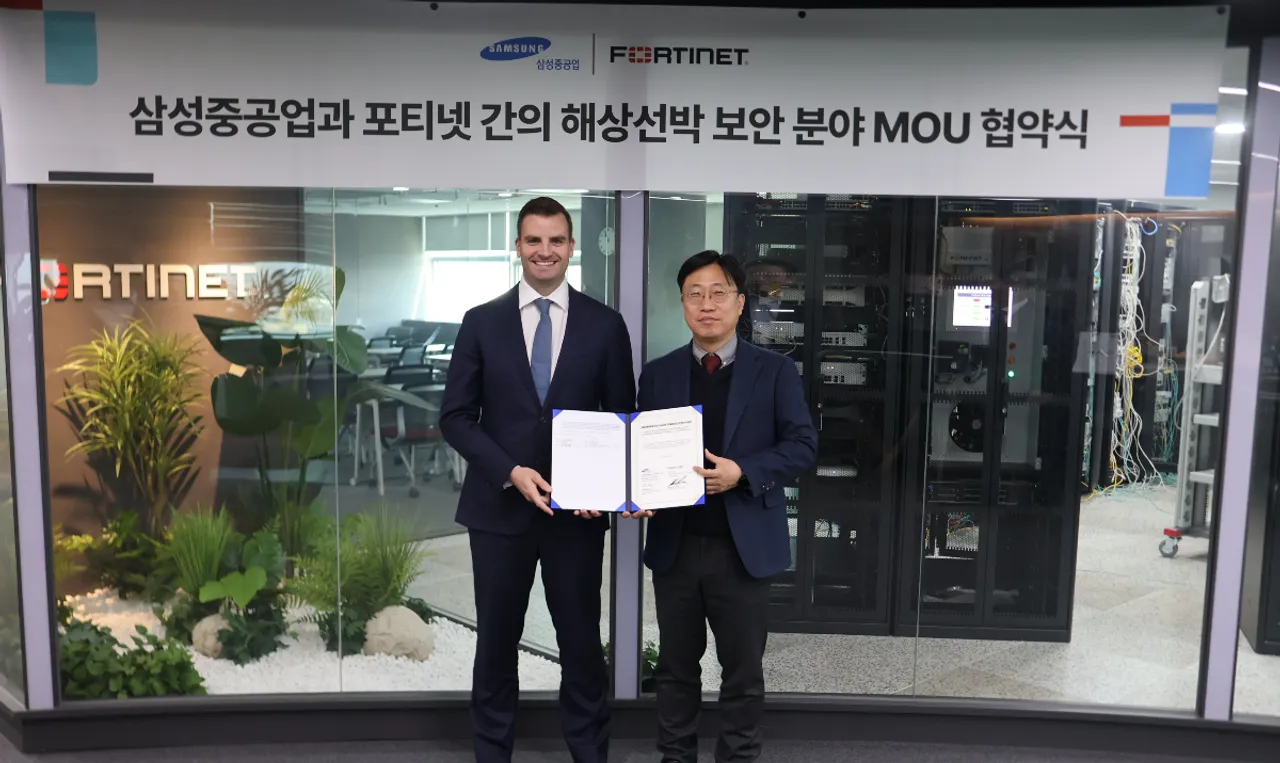 Fortinet & Samsung Industries Sign MOU for Maritime Cybersecurity