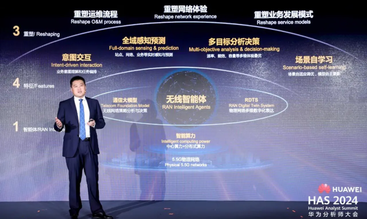 Huawei Unveils RAN Intelligent Agents for 5.5G Era