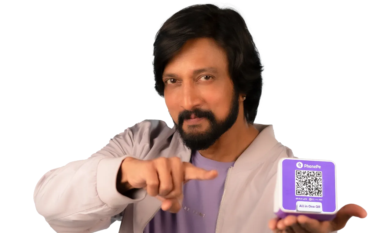 PhonePe Unveils Celebrity Voice Feature with Kichcha Sudeep