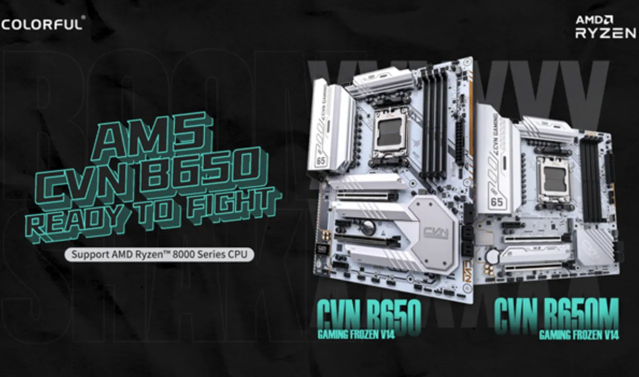 Colorful Unveils CVN B650M GAMING FROZEN Motherboard