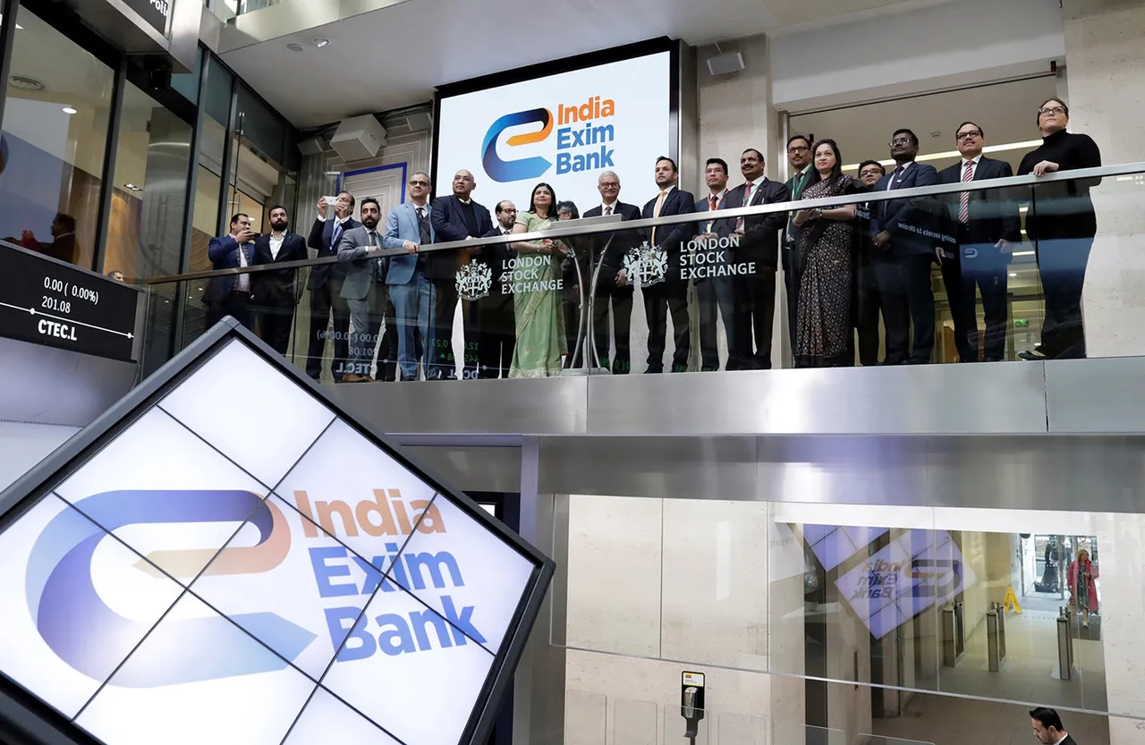 India Exim Bank lists its maiden 10-year US$ 1 billion Sustainability Bond on the London Stock Exchange’s Sustainable Bond Market (SBM) Platform