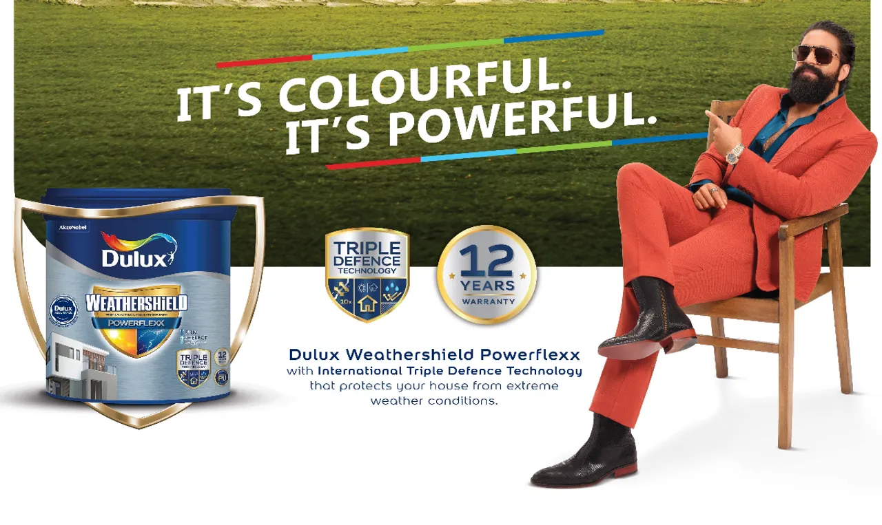 Rocking star Yash, the new brand ambassador of Dulux Weathershield 'It's Colourful. It's Powerful' (1)