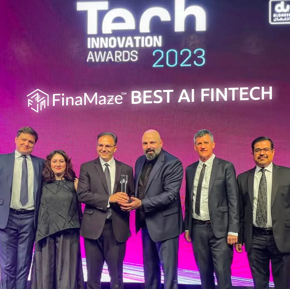 FinaMaze, AI Fintech Innovation, Tech Innovation Awards 2023.