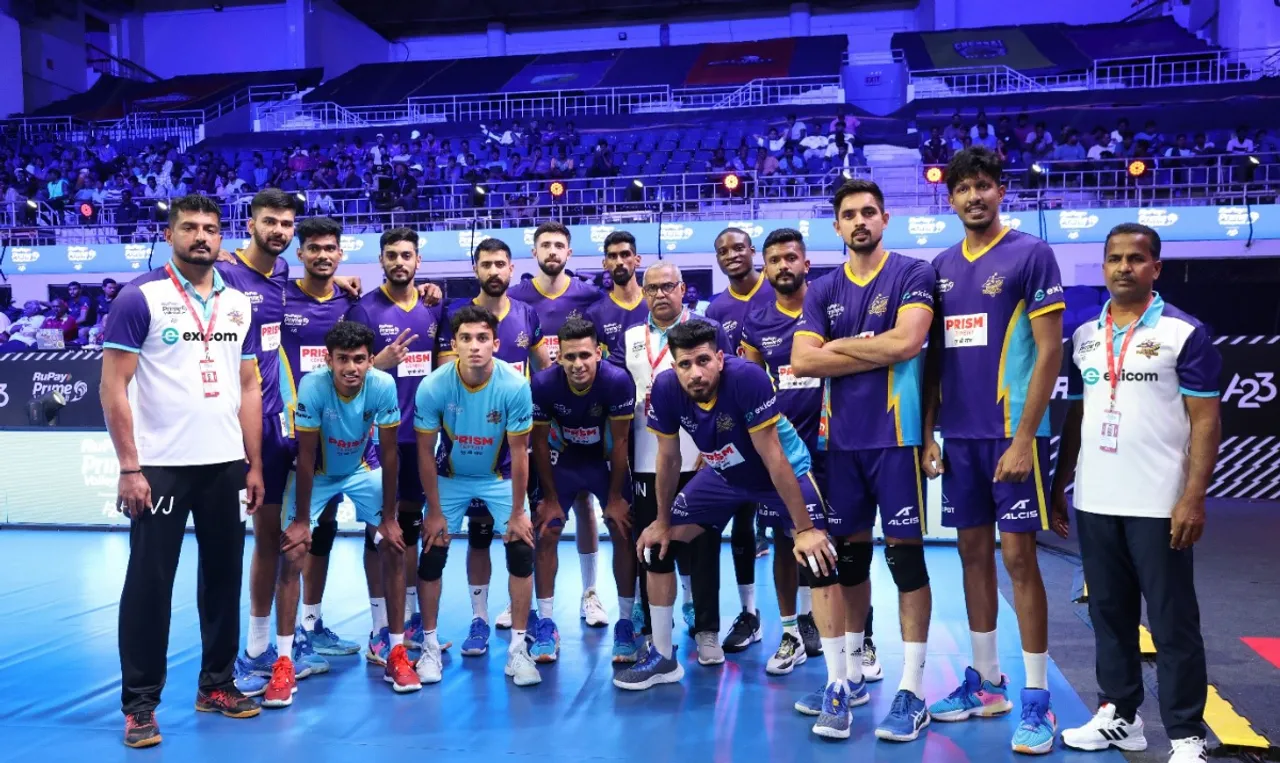 Exicom and Delhi Toofans team up for RuPay Prime Volley Season 3