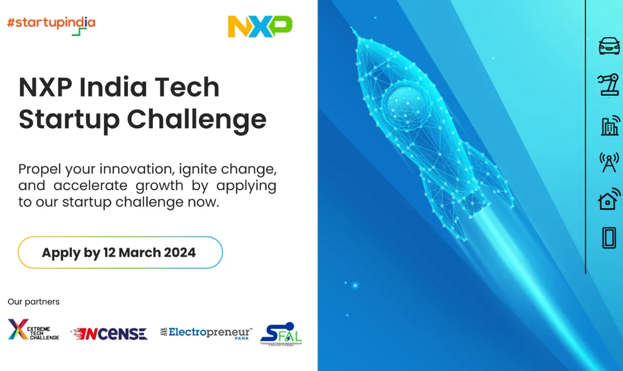 NXP India Launches 4th Tech Startup Challenge for Innovation