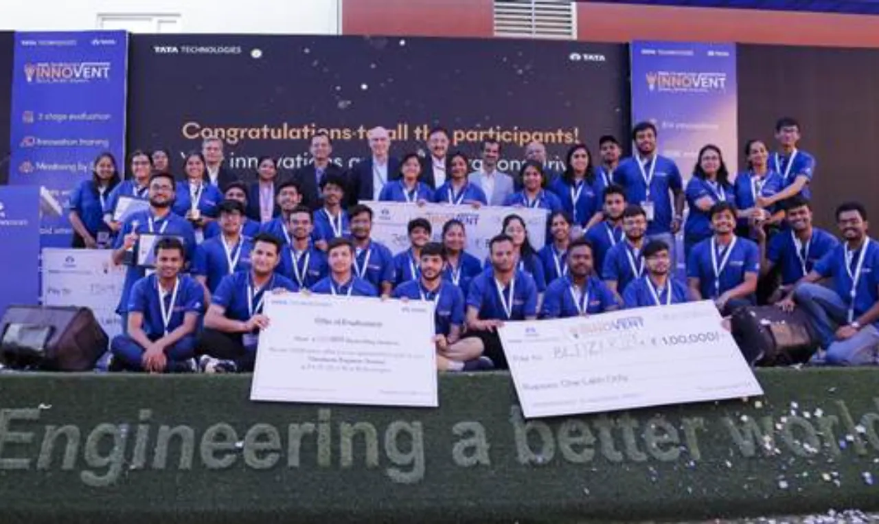Tata Technologies Hosts Successful InnoVent 2023 Hackathon for Young Engineers