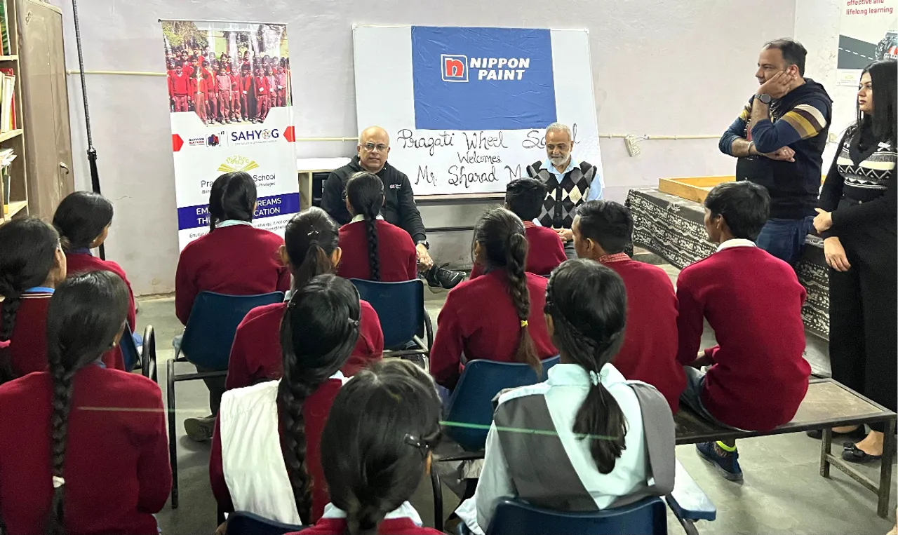 Nippon Paint Collaborates with Pragati Wheel for Educational Empowerment