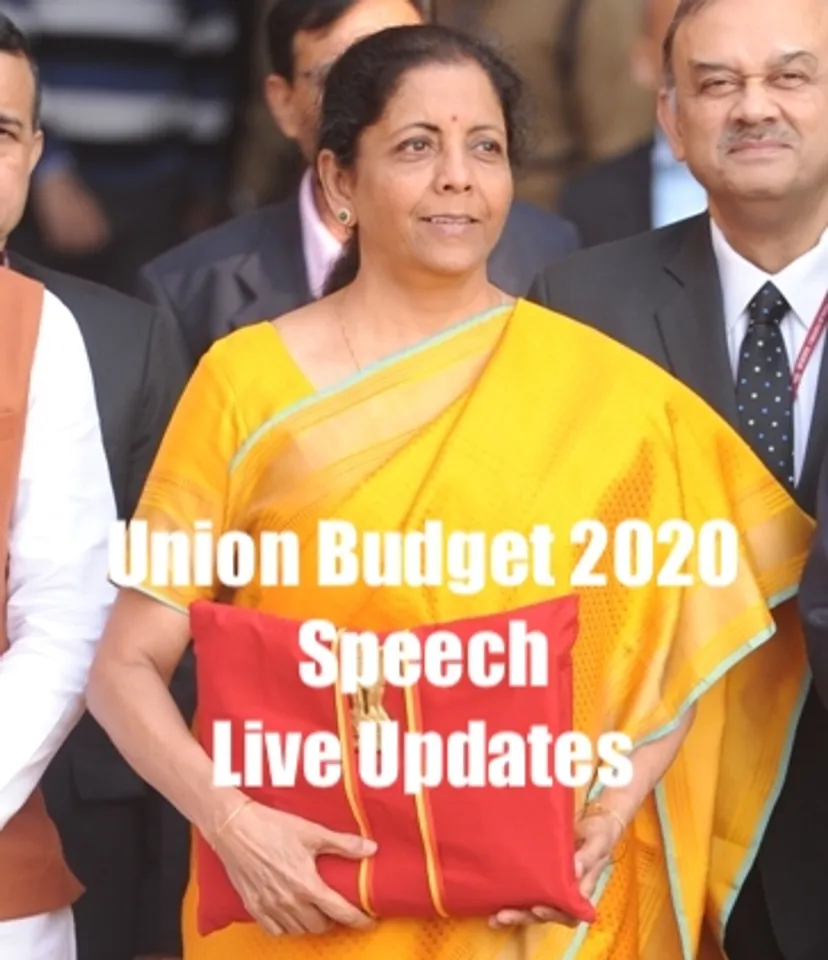 NIrmala Sitharaman, BUdget 2020, Budget With SMEStreet