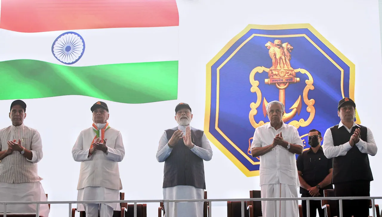 PM Commissions First Indigenous Aircraft Carrier as INS Vikrant