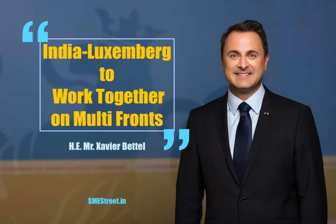 India-Luxemberg, Xavier Bettel, SMESTreet