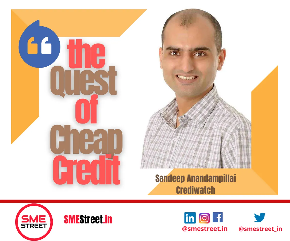 Sandeep Anandampillai, Crediwatch, SMEStreet