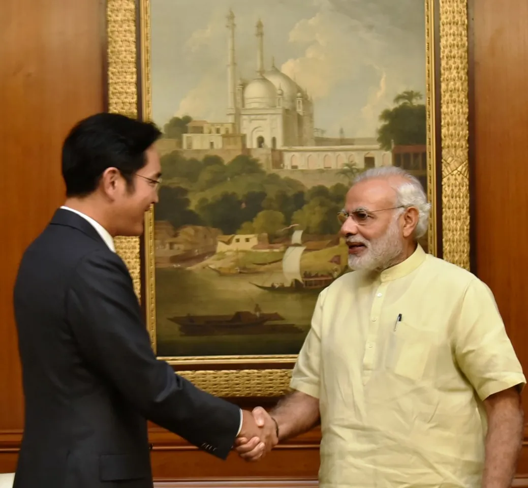 samsung, vp, narendra modi