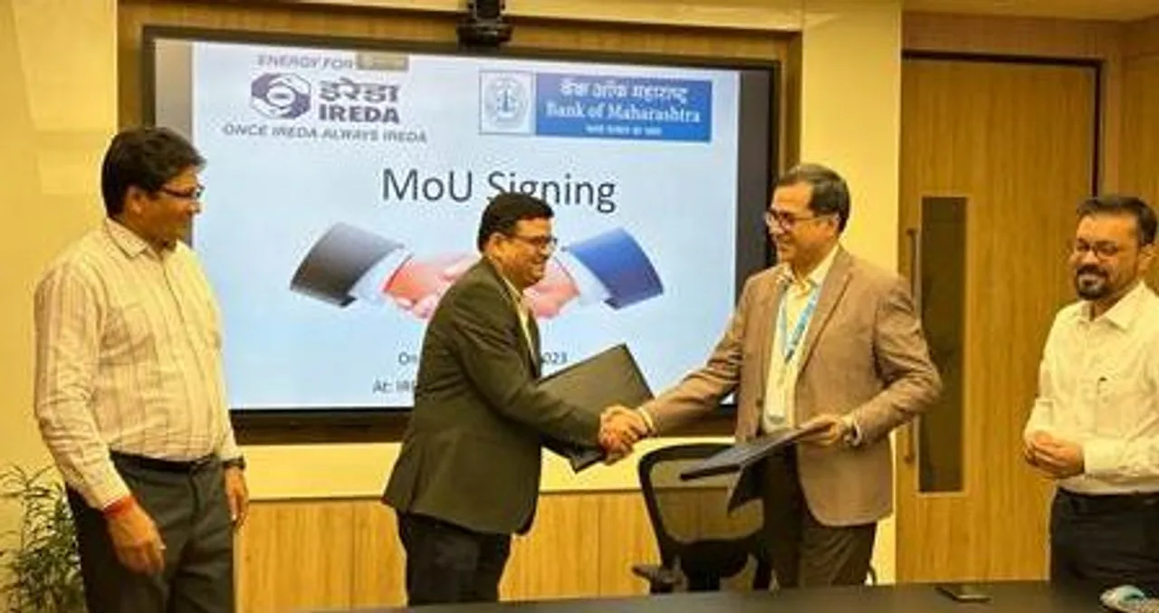 IREDA Signs MoUs with Bank of Maharashtra for Renewable Energy
