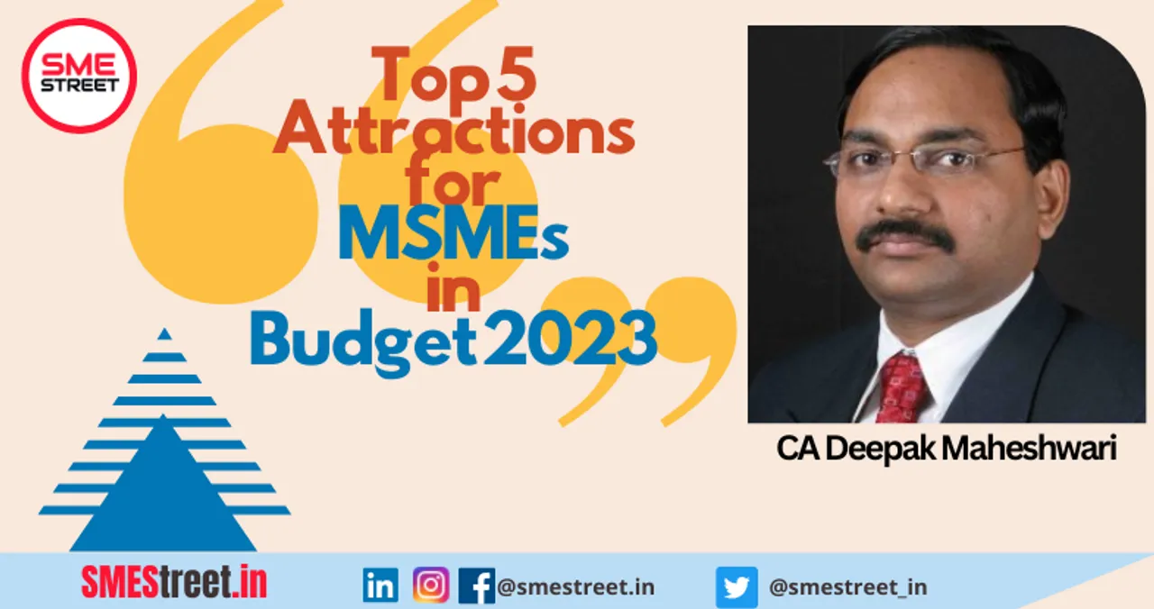 Union Budget 2023-24, Deepak Maheshwari