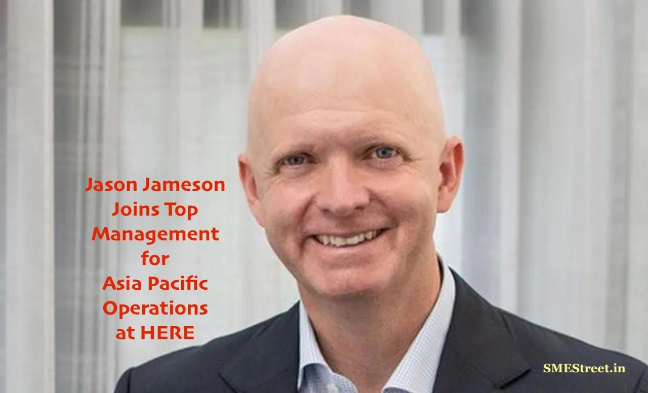 Jason Jameson Joins HERE as Senior VP and General Manager for Asia Pacific