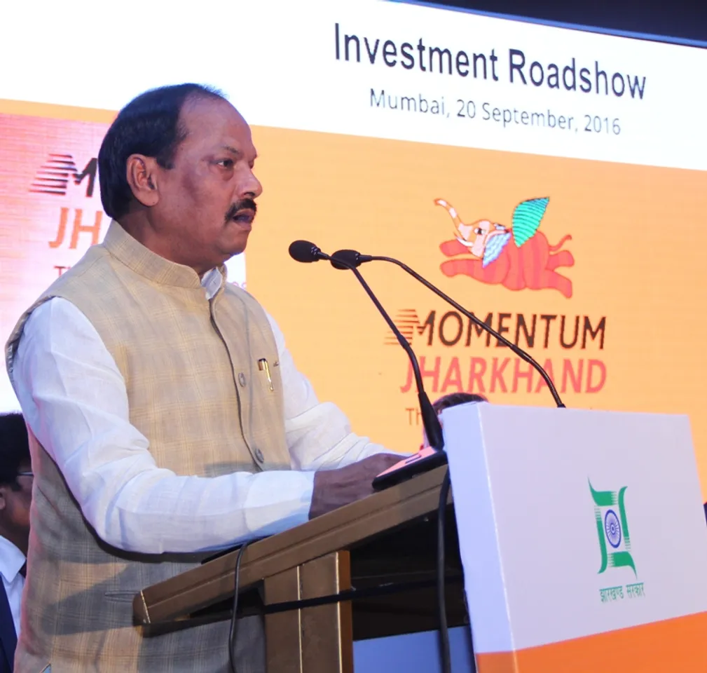 Raghubar Das, Chief Minister of Jharkhand, investment