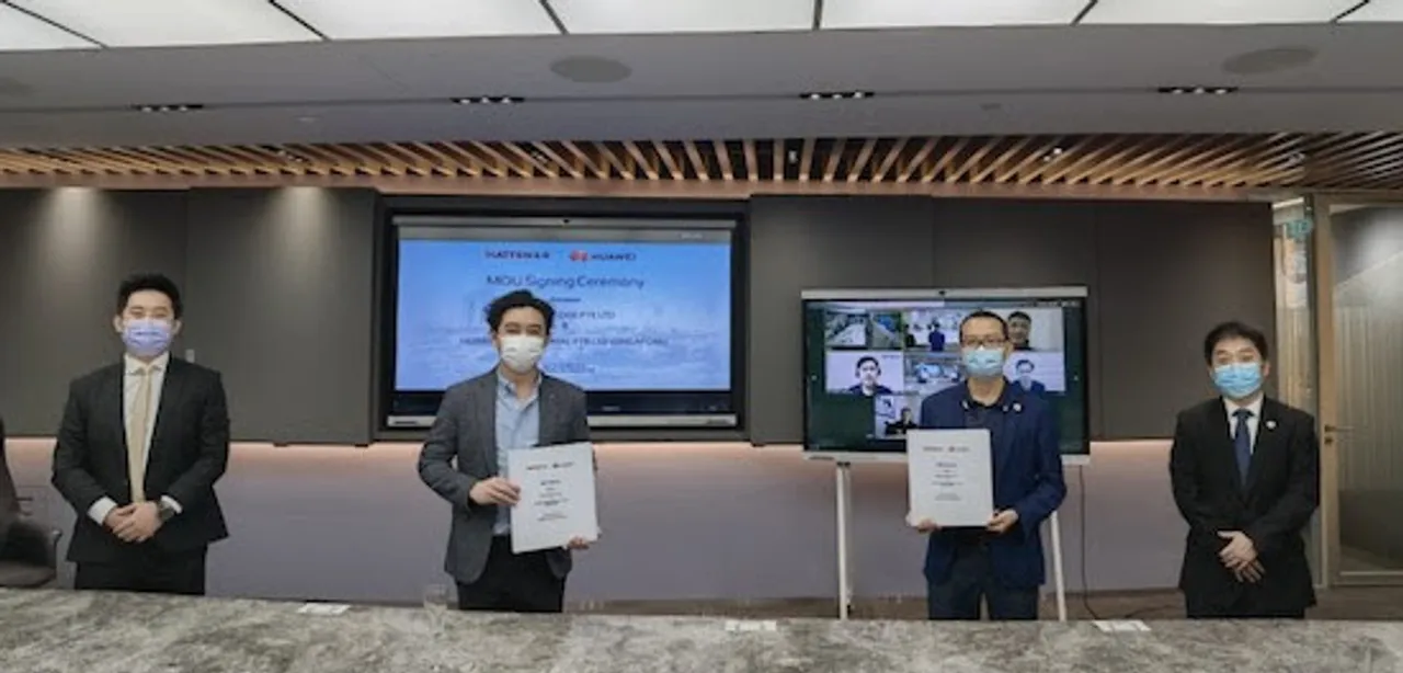 Hatten Land Signs Comprehensive Collaboration Agreement with Huawei