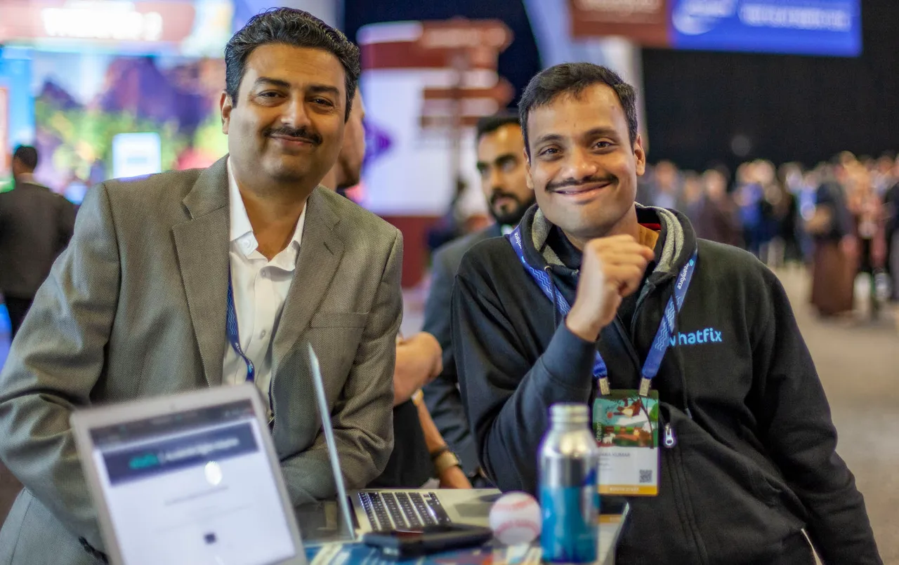 Khadim Batti, Vara Kumar, co-founders, Whatfix