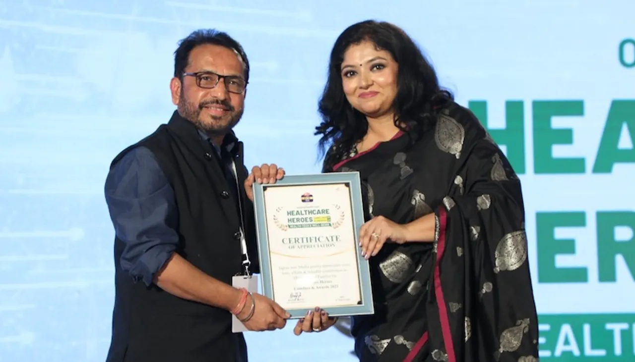 Instashield Received the 'Outstanding Leader Of The Year - Healthcare Tech' Award at the Health Care Heroes Conclave & Award 2023