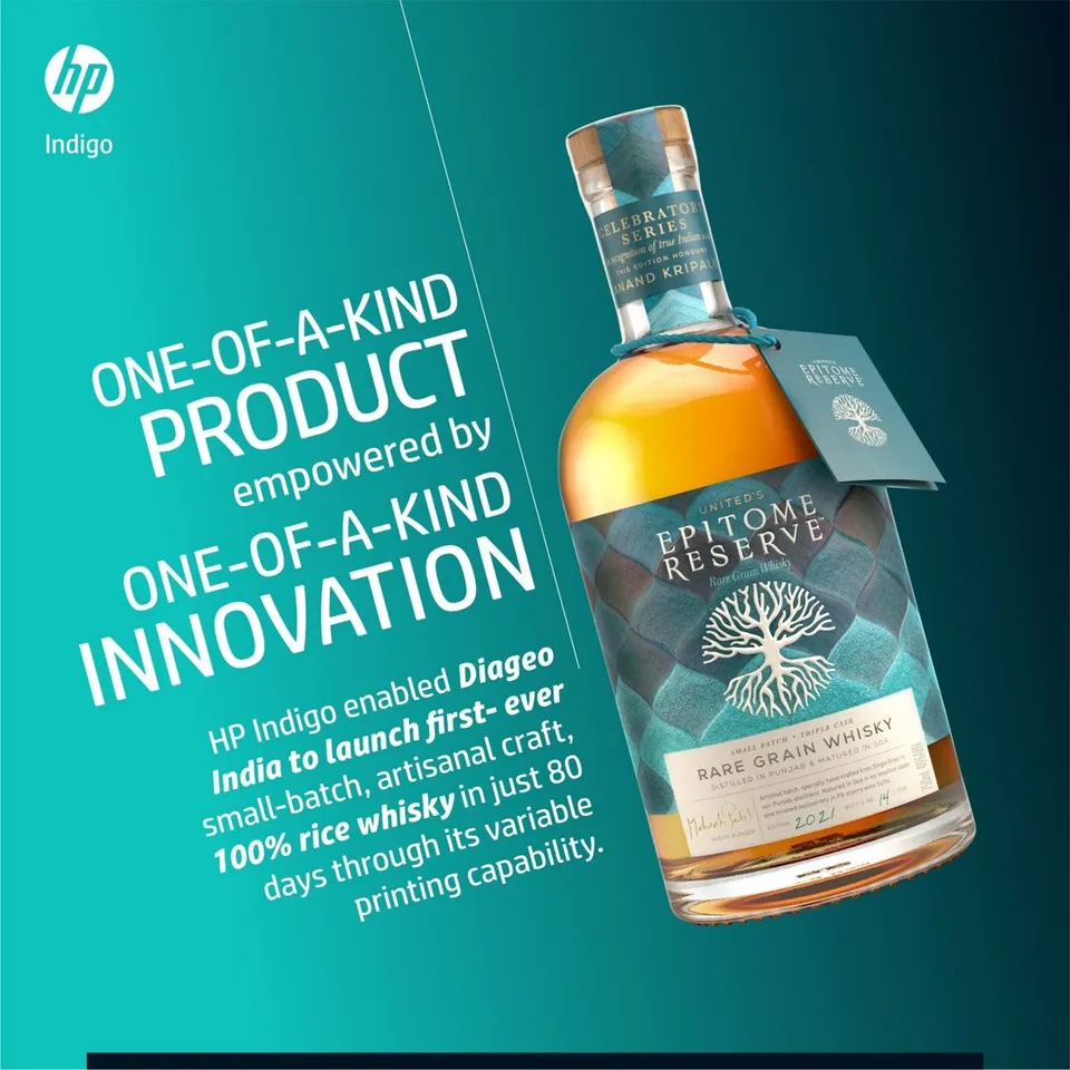 How HP Indigo’s Customised Printing Brought to Life with Diageo